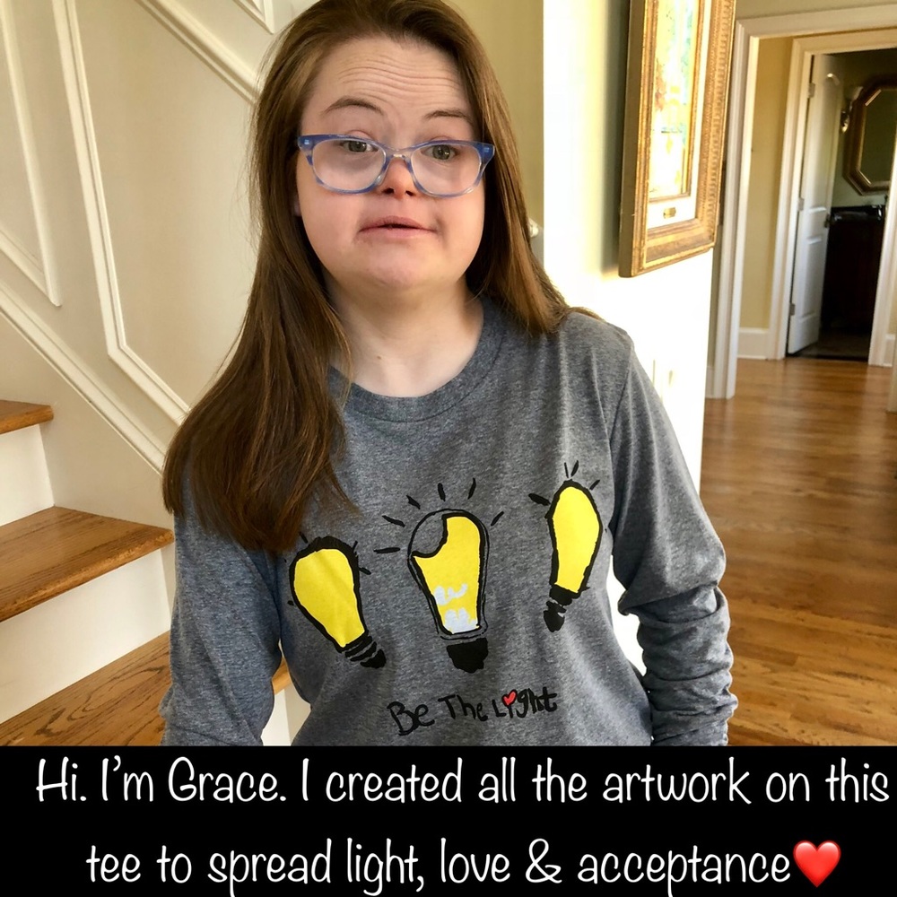 ❤️Artist with Down syndrome, Grace Key t-shirts❤️